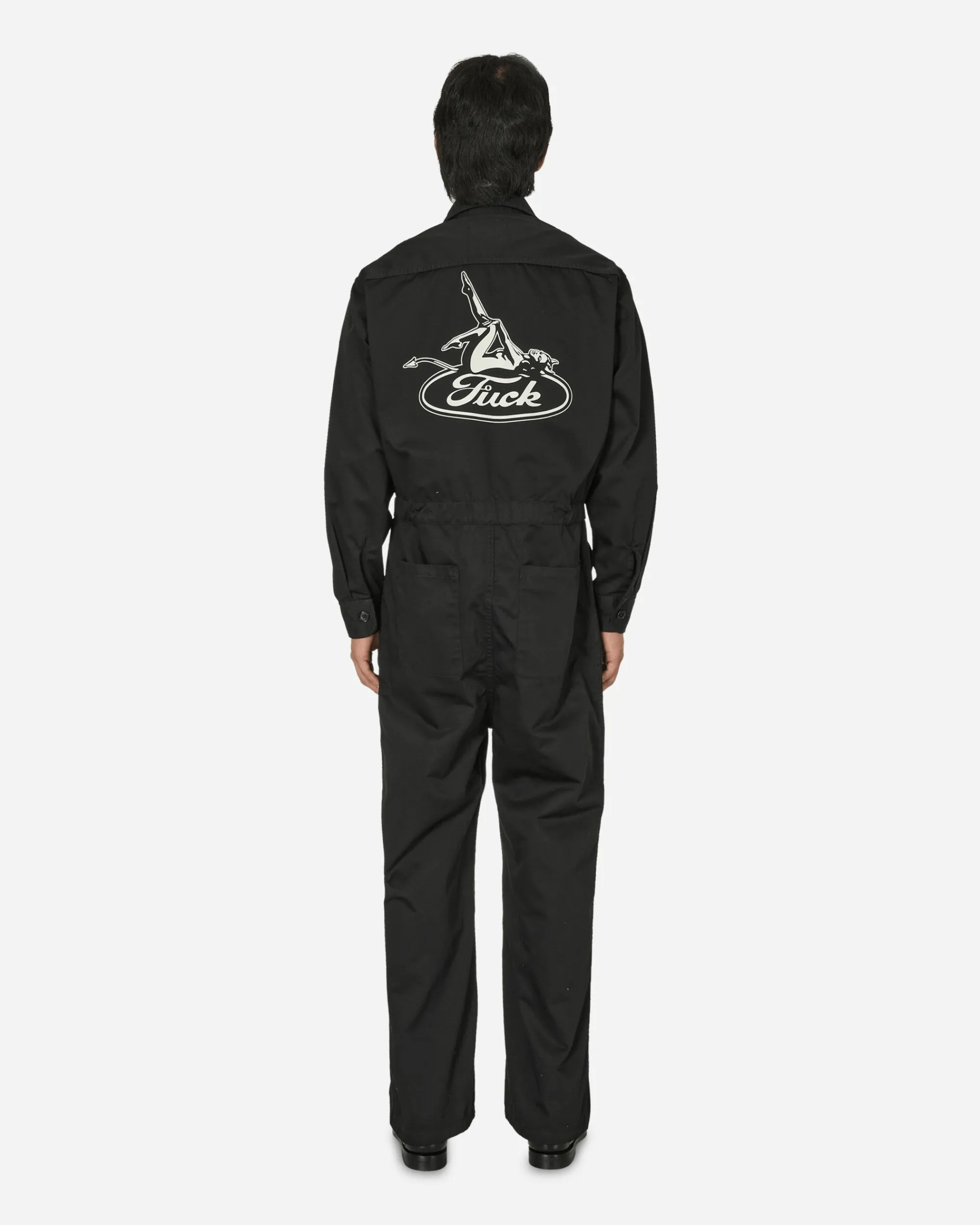 Hysteric Glamour Pants^Hysteric Motor All-in-One Jumpsuit Black