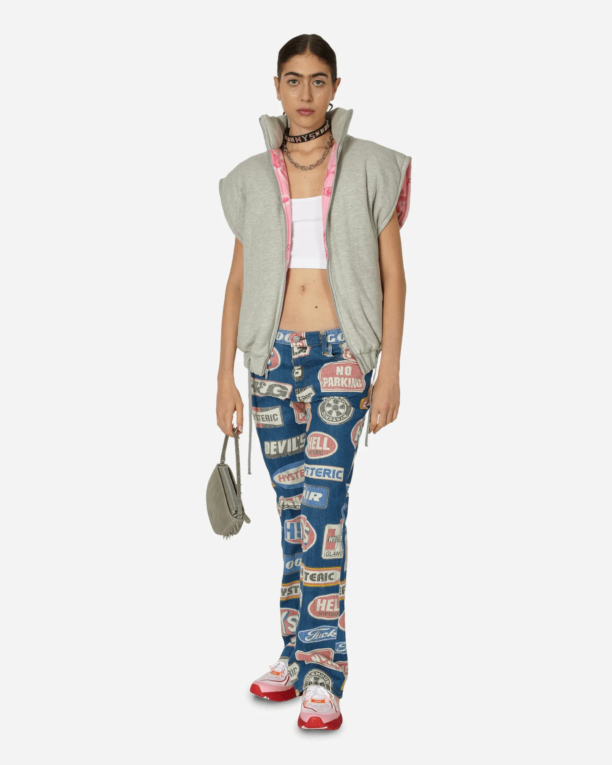 Hysteric Glamour Pants^Hysteric Motor Pattern Flare Denim Pants Indigo