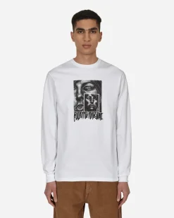 Fucking Awesome T-Shirts^Idolize Longsleeve T-Shirt White