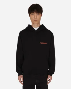 Slam Jam Sweatshirts^ILL-STUDIO & GENERAL INDEX Hooded Sweatshirt Black