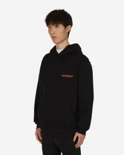 Slam Jam Sweatshirts^ILL-STUDIO & GENERAL INDEX Hooded Sweatshirt Black