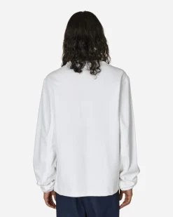 GR10K T-Shirts^Incognito 8Oz Longsleeve T-Shirt White
