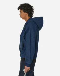 KAPITAL Sweatshirts^Indigo SWT Knit Nora Kesa Parka Indigo