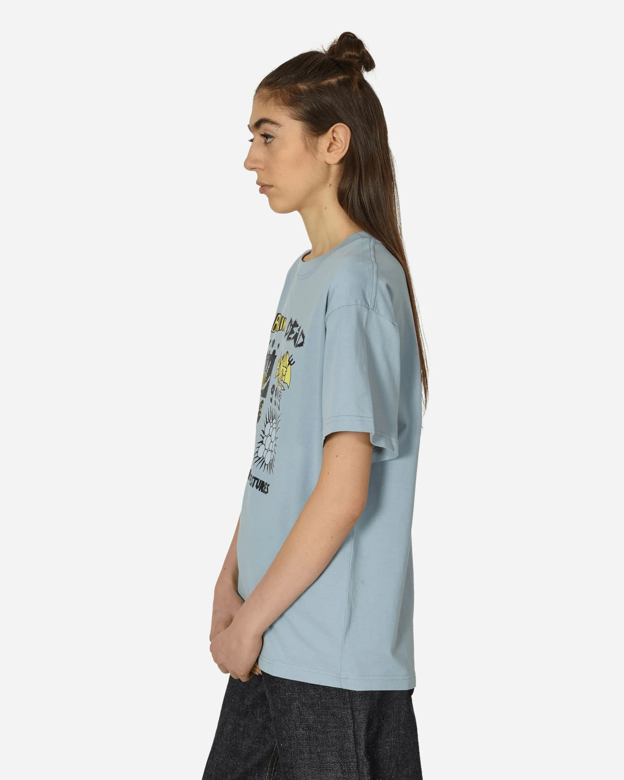 Brain Dead T-Shirts^Infinite Gestures T-Shirt Slate
