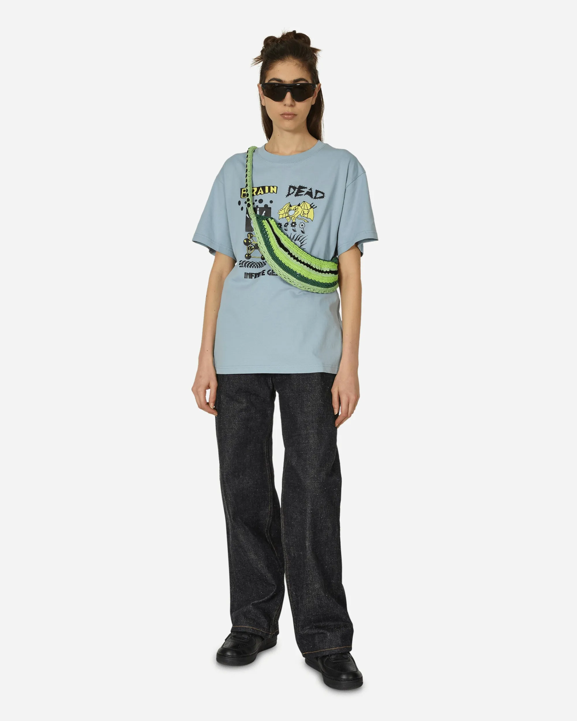 Brain Dead T-Shirts^Infinite Gestures T-Shirt Slate