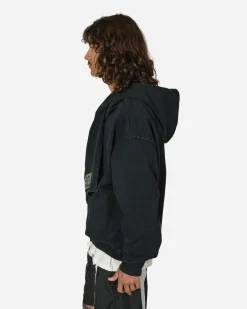 KAPITAL Sweatshirts^Inlay Jersey Kesa Parka Blue