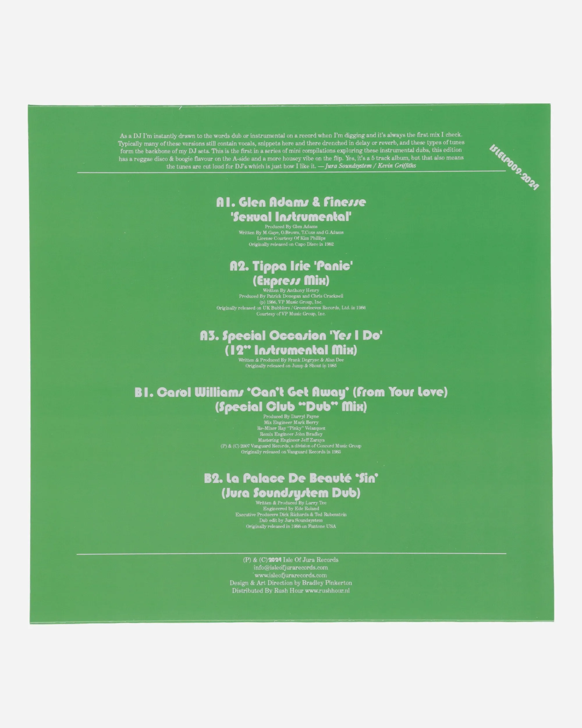 Public Possession Music^Instrumental Dubs 1 (2024 Edition) Vinyl