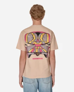 Domestik T-Shirts^Into Other World T-Shirt Beige