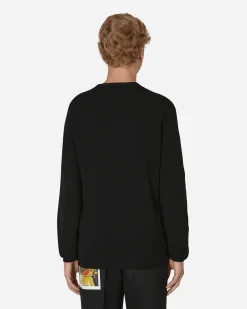Comme Des Garçons Play Knitwear^Invader Heart V-Neck Sweater Black