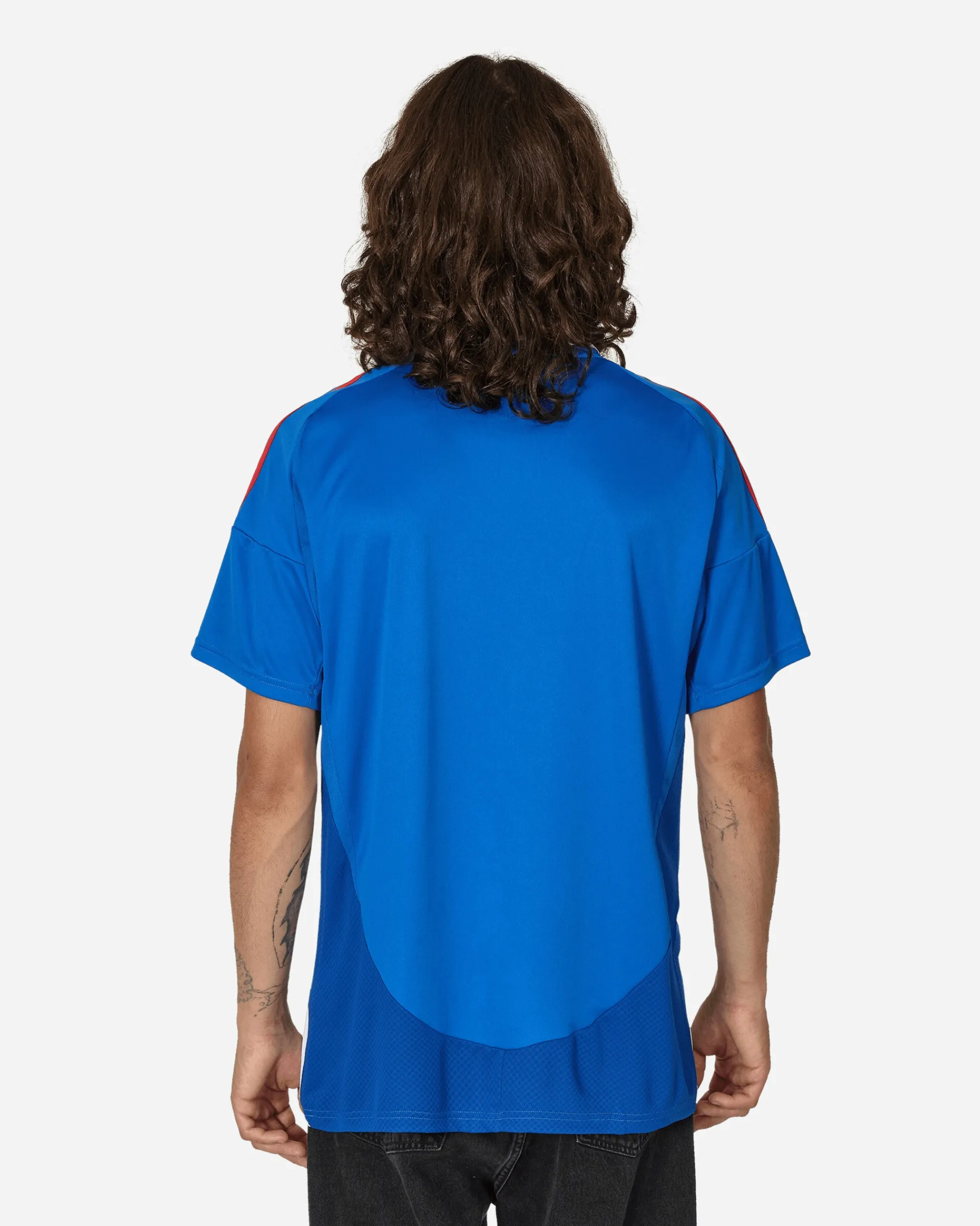 adidas T-Shirts^Italy 24 Home Jersey Blue