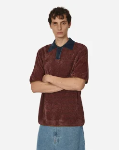 AMOMENTO T-Shirts^Jacquard Collar Knit Polo Multicolor