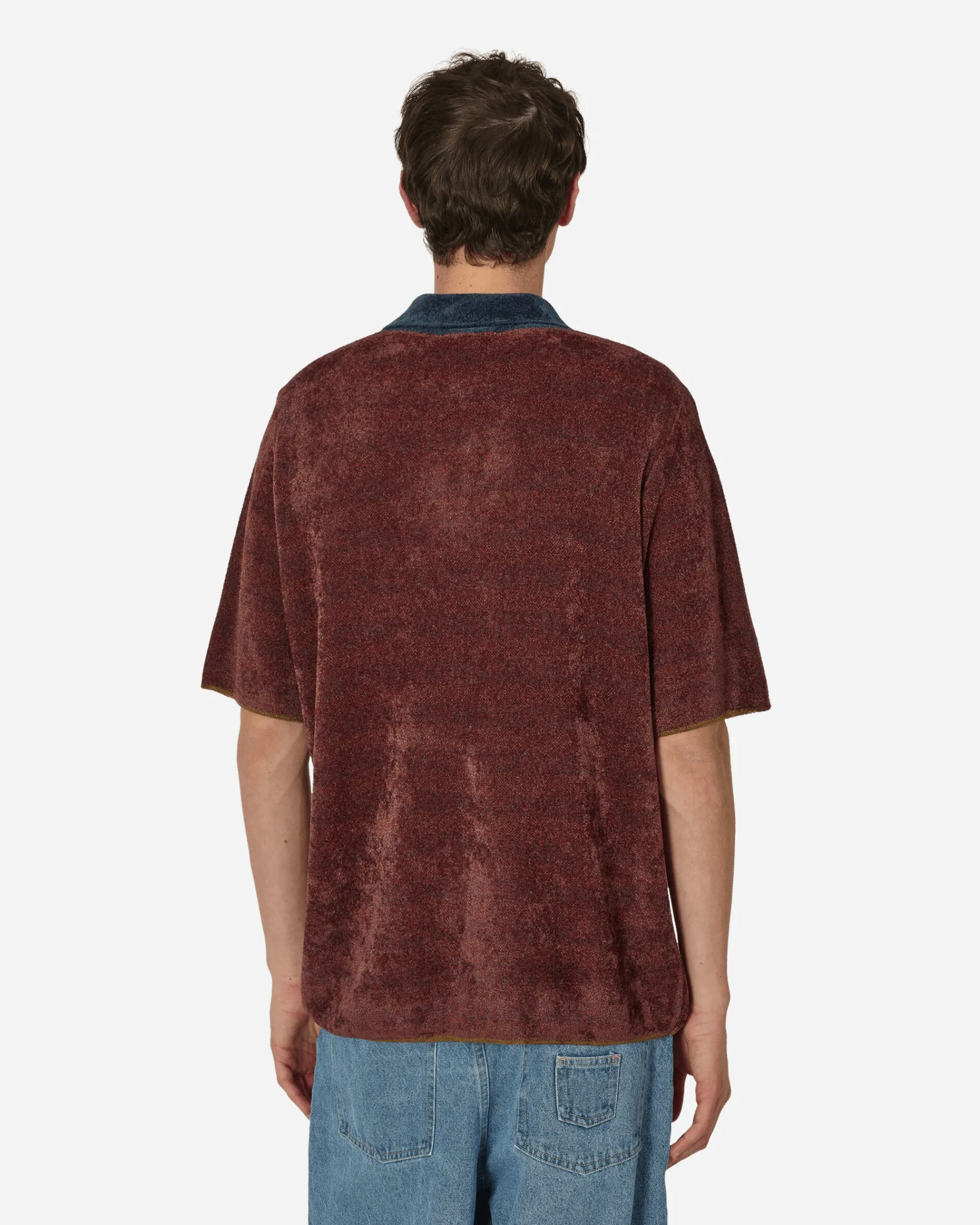 AMOMENTO T-Shirts^Jacquard Collar Knit Polo Multicolor