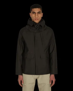 Stone Island Coats And Jackets^Jacquard Marina 3L Jacket Black