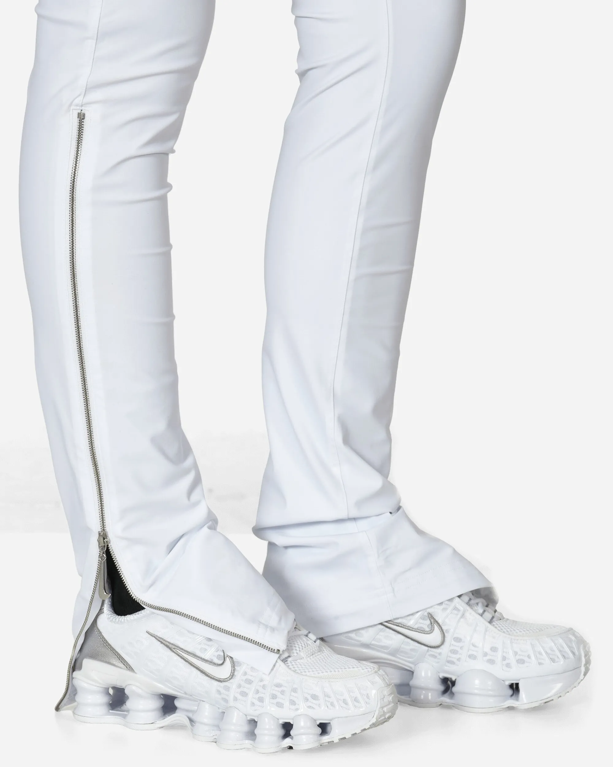 Nike Pants^JACQUEMUS Asymmetrical Pants White