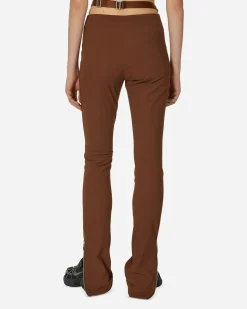 Nike Pants^JACQUEMUS Asymmetrical Pants Cacao Wow