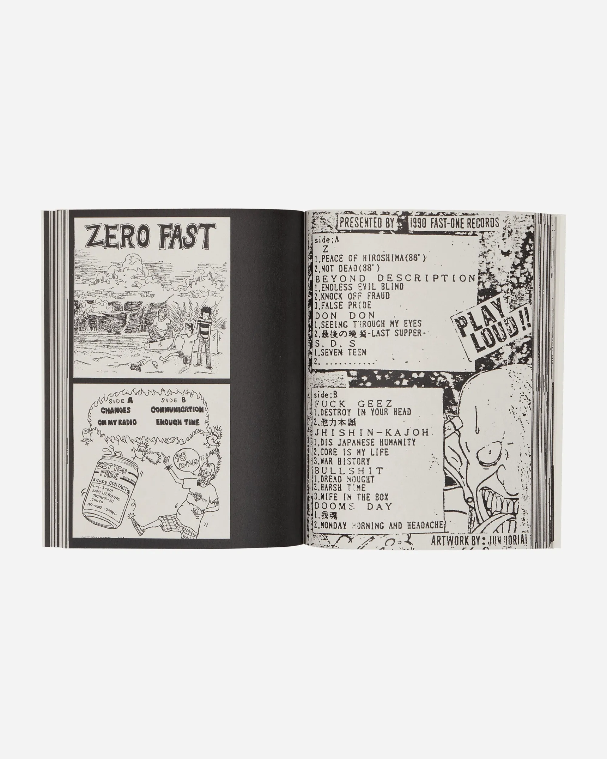 Sprint Magazines Magazines^Japanese Punk Graphics Zine