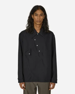Kiko Kostadinov Shirts^Jarocka Overshirt Jet Black