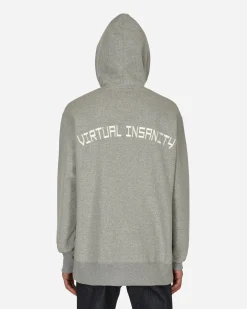 Junya Watanabe MAN Sweatshirts^Jay Kay Hooded Sweatshirt Grey