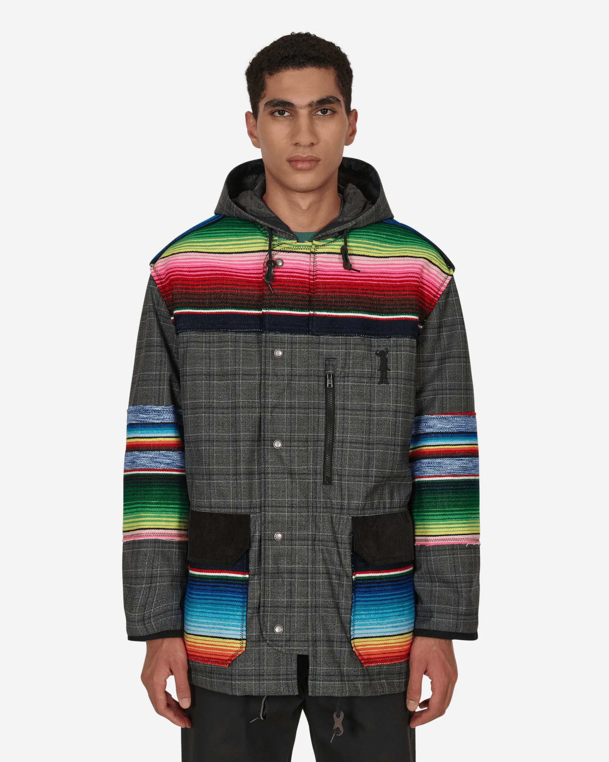 Junya Watanabe MAN Coats And Jackets^Jay Kay Striped Check Jacket Grey