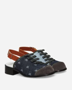 Simona Vanth Sandals And Slides^Jessie Teddy Denim Sandals Blue