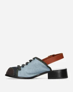 Simona Vanth Sandals And Slides^Jessie Teddy Denim Sandals Blue
