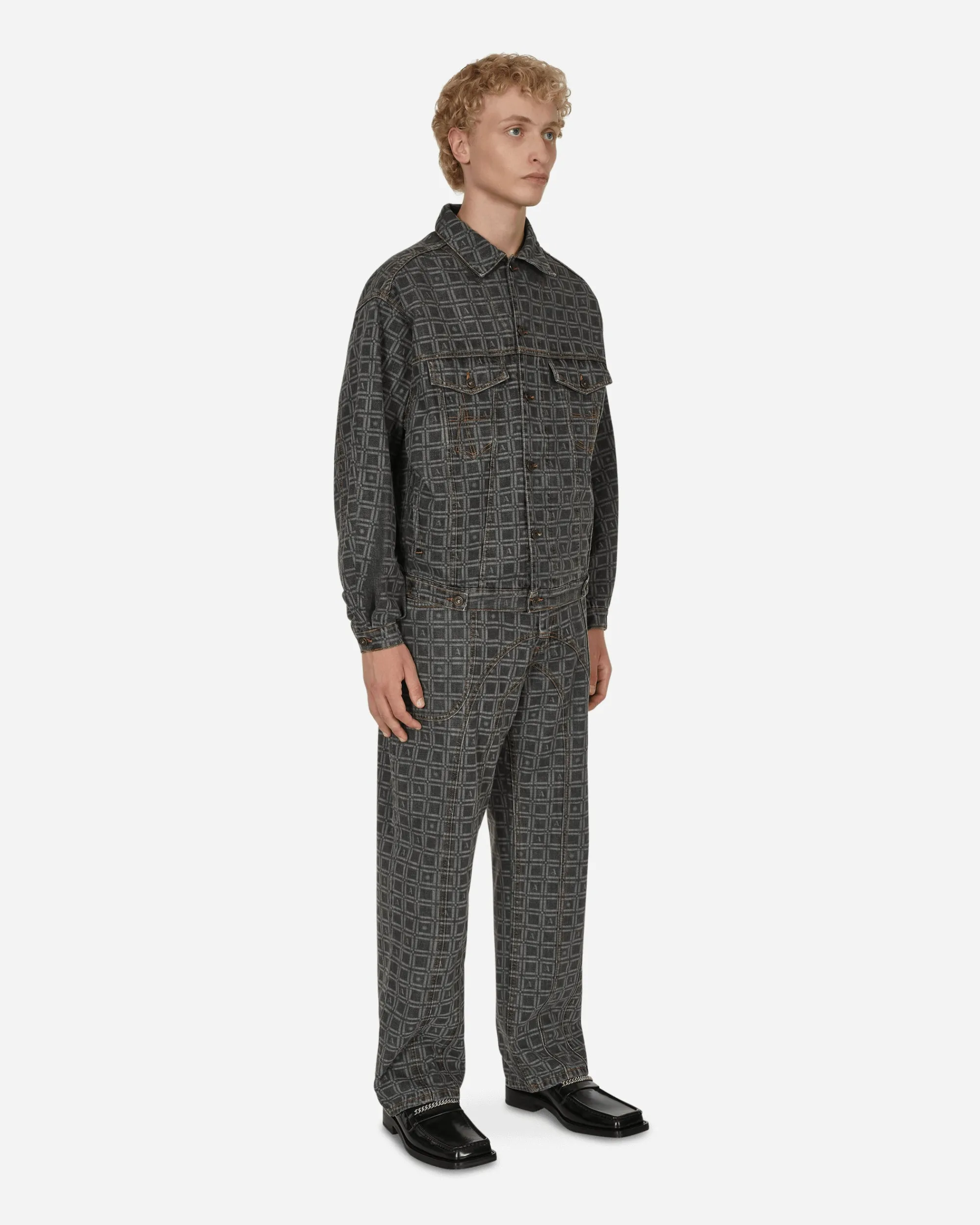 Ahluwalia Coats And Jackets^Kalonji Denim Jacket Grey