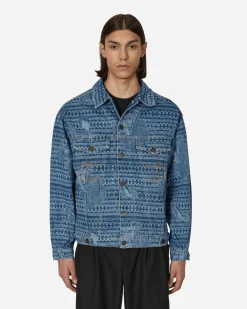 Ahluwalia Coats And Jackets^Kampala Denim Jacket Blue