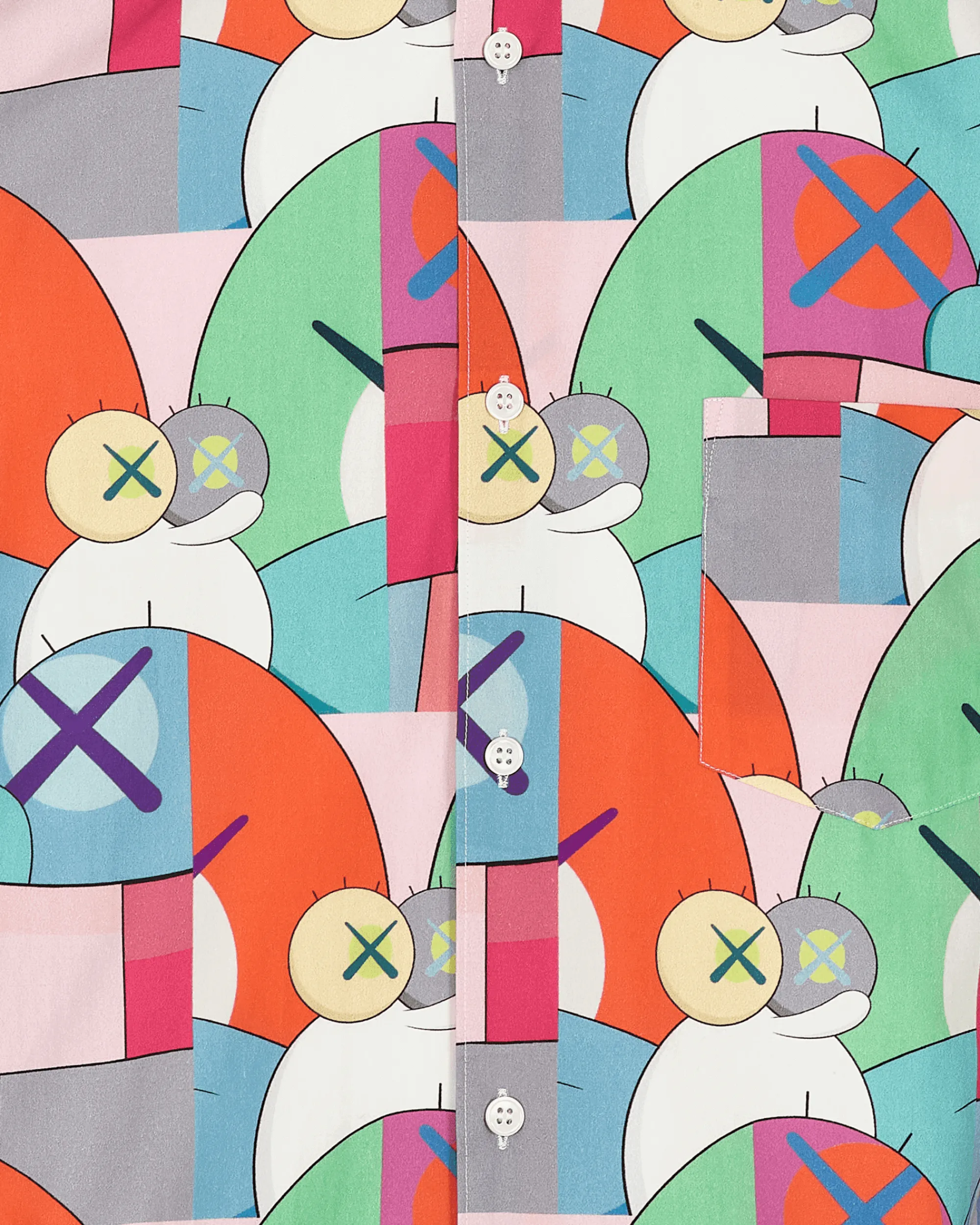 Comme Des Garçons Shirt Shirts^KAWS Classic Shirt Multicolor