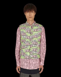 Comme Des Garçons Shirt Coats And Jackets^KAWS Padded Vest Multicolor