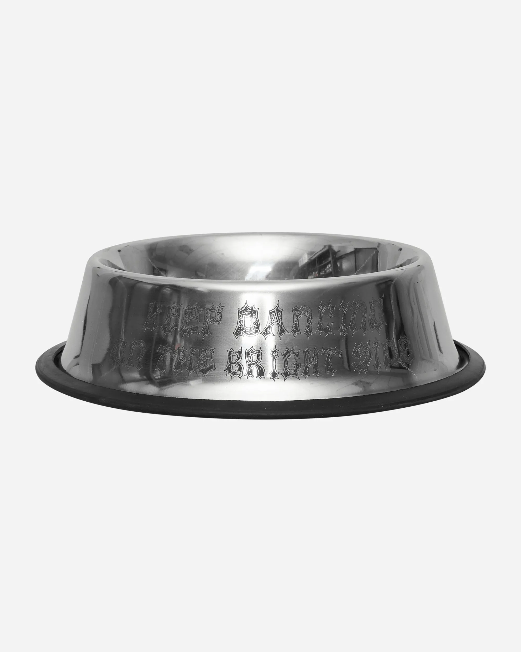 Paccbet Equipment^Keep Dancing Dog Bowl Metal Silver