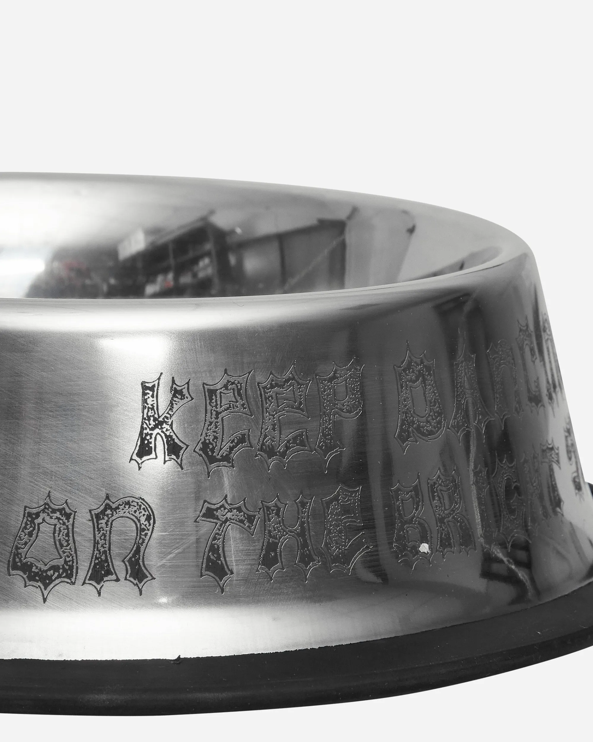 Paccbet Equipment^Keep Dancing Dog Bowl Metal Silver