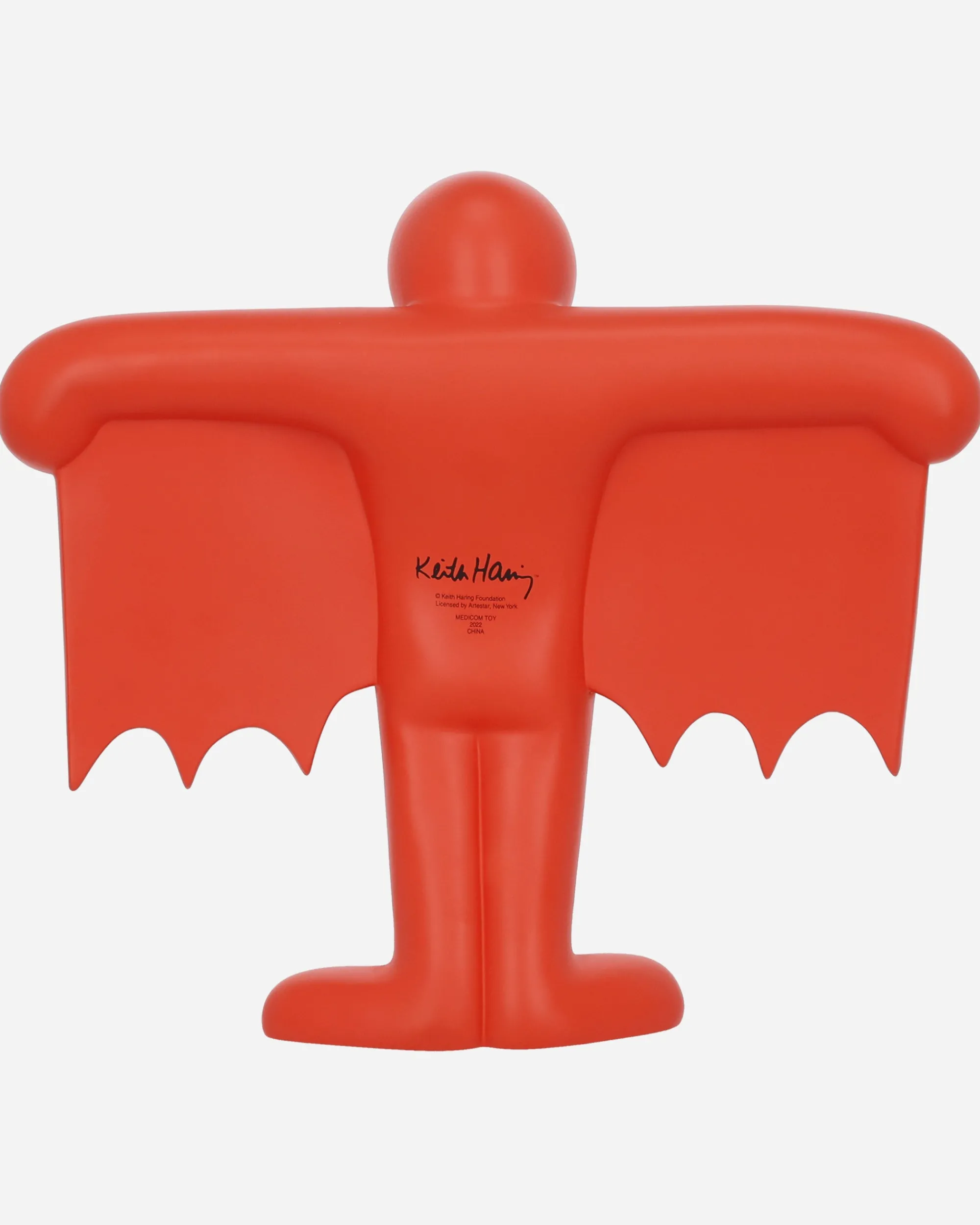 Medicom Home^Keith Haring Flying Devil Statue Red