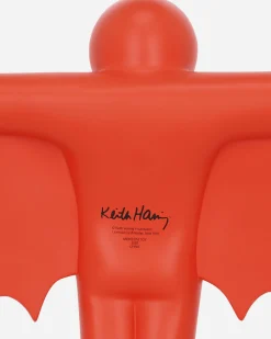 Medicom Home^Keith Haring Flying Devil Statue Red
