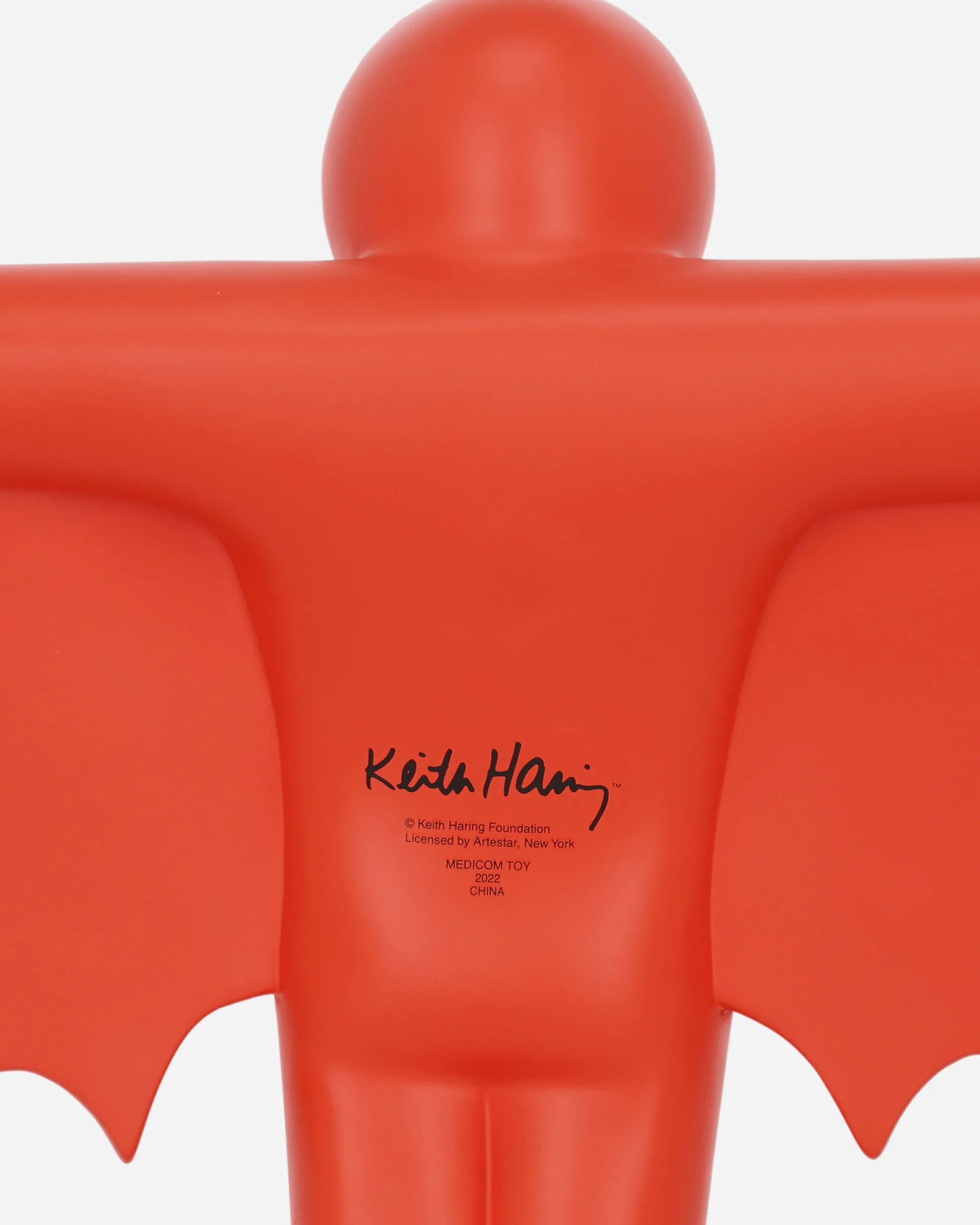Medicom Home^Keith Haring Flying Devil Statue Red