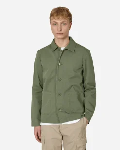 A.P.C. Coats And Jackets^Kerlouan Jacket Green