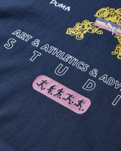 Puma T-Shirts^Kidsuper Graphic T-Shirt Club Navy