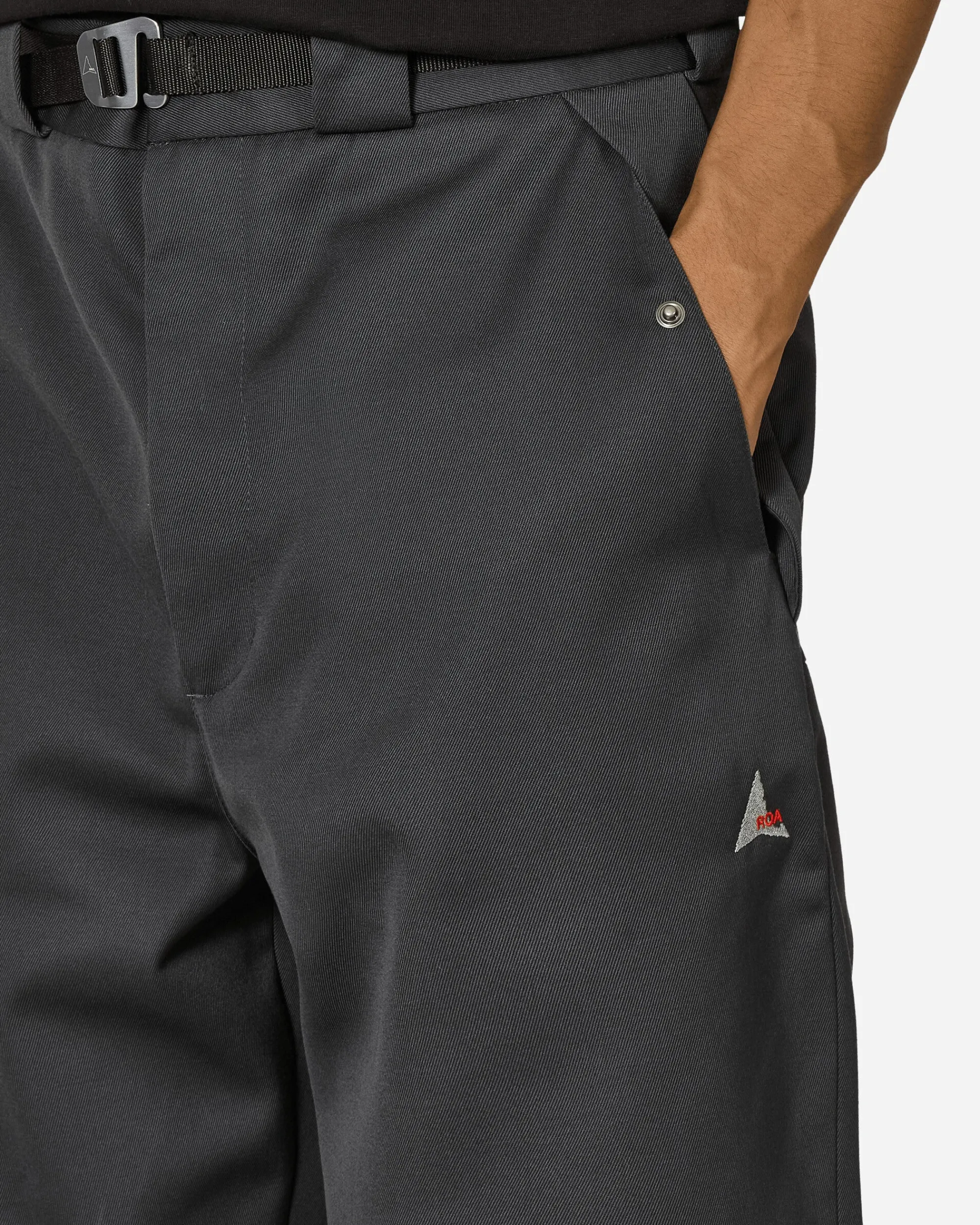 ROA Pants^Klopman Chino Pants Charcoal