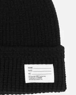 visvim Hats|Hats^Knit Beanie (W/WS) Black