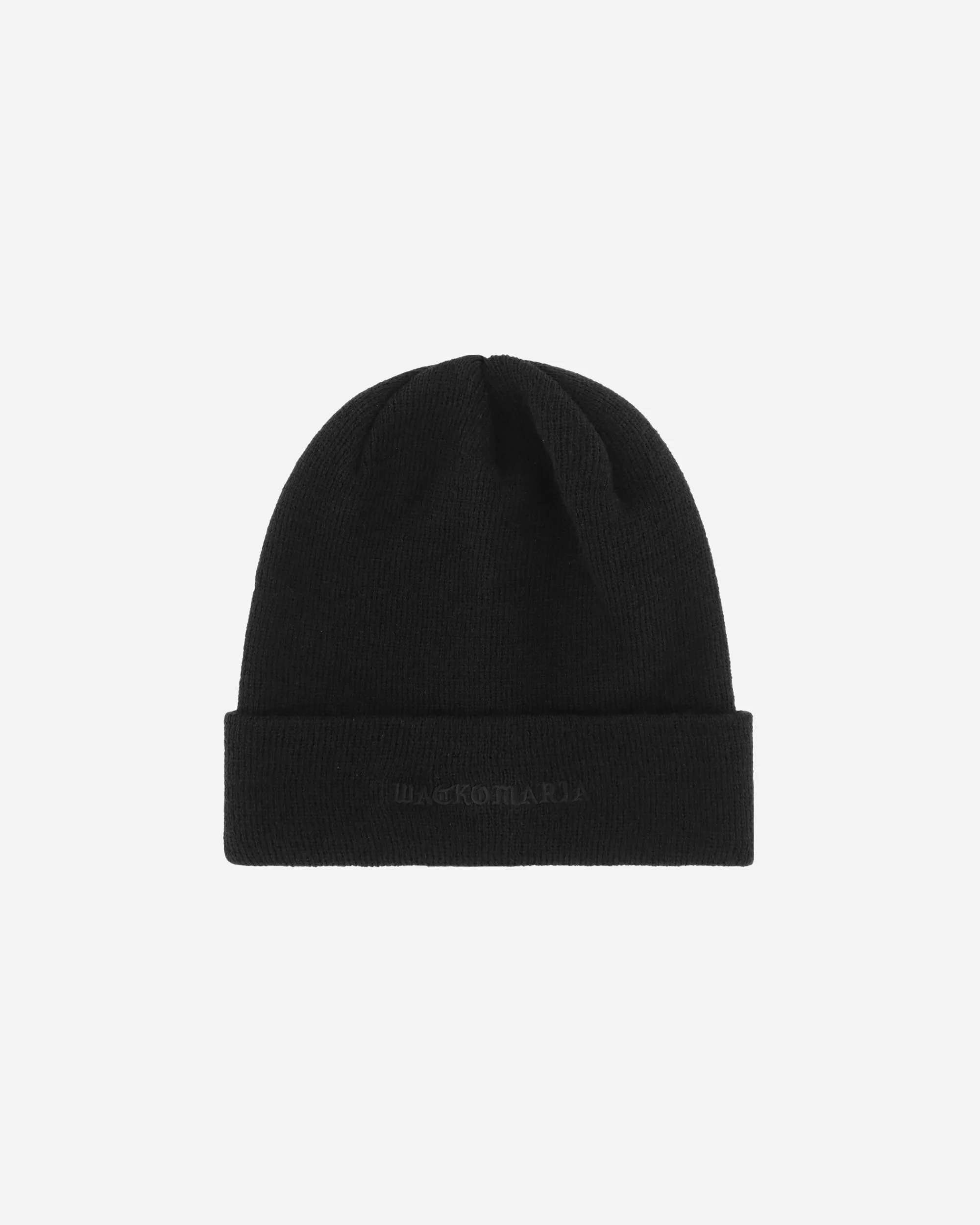 WACKO MARIA Hats|Hats^Knit Watch Cap (Type-2) Black