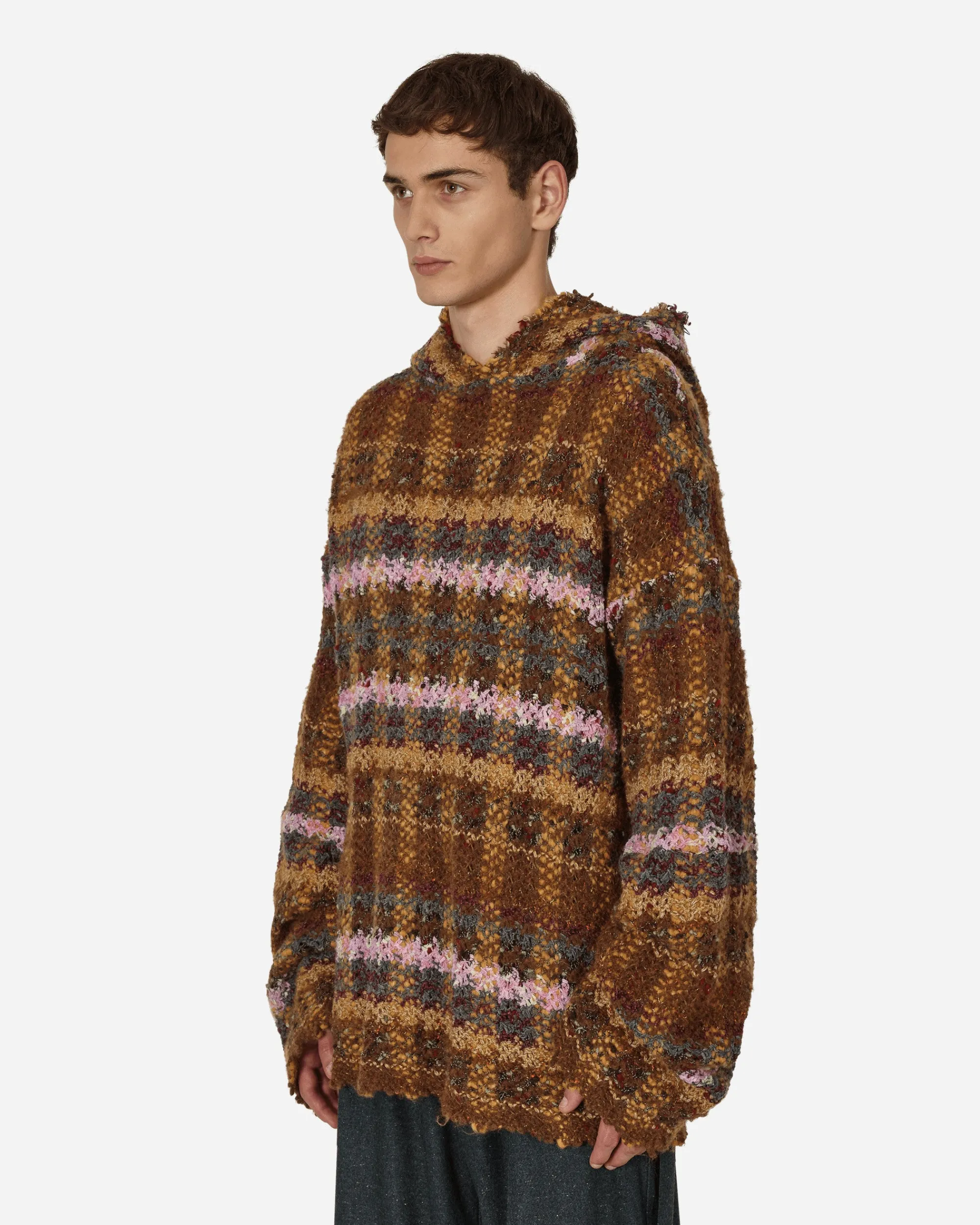Vitelli Knitwear^Knitted Monster Hoodie Multicolor