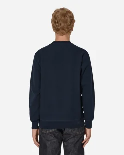 Noah Sweatshirts^Knot Crewneck Sweatshirt Blue