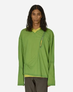 Kiko Kostadinov Sweatshirts^Knox Mesh Hoodie Lime / Lilac / Emerald