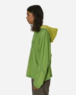 Kiko Kostadinov Sweatshirts^Knox Mesh Hoodie Lime / Lilac / Emerald