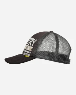 KAPITAL Hats|Hats^Kountry Pearl Clutcher Trucker Cap Grey / Black