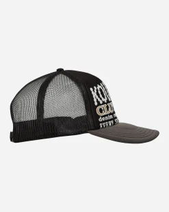 KAPITAL Hats|Hats^Kountry Pearl Clutcher Trucker Cap Black / Grey