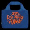 Serving The People Bags·Tote|Bags·Tote^Kyle Miller Yoga Packable Tote Bag Blue