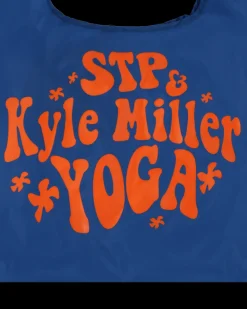 Serving The People Bags·Tote|Bags·Tote^Kyle Miller Yoga Packable Tote Bag Blue