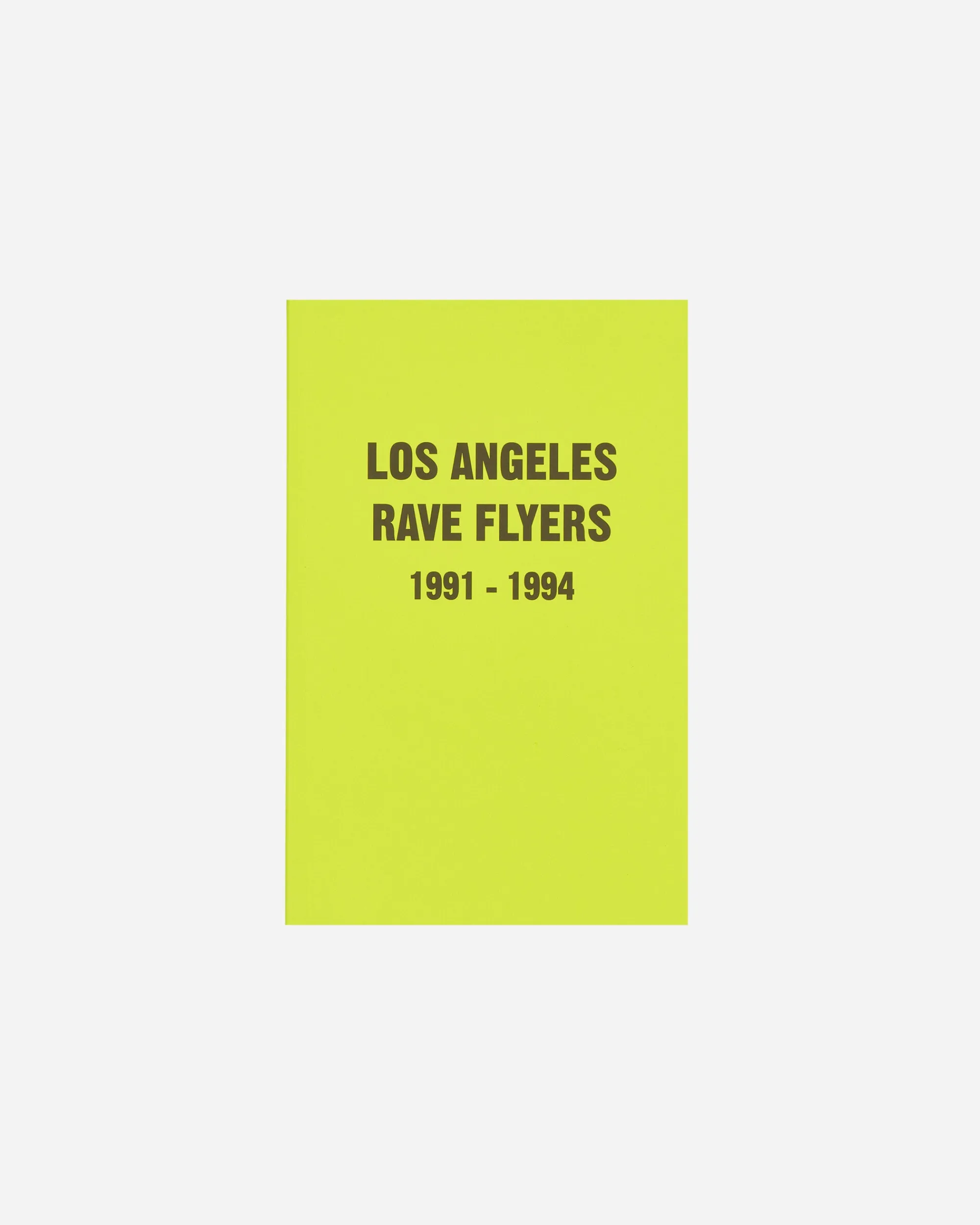 Sprint Magazines Magazines^L.A. Rave Flyers 1991-1994 Zine
