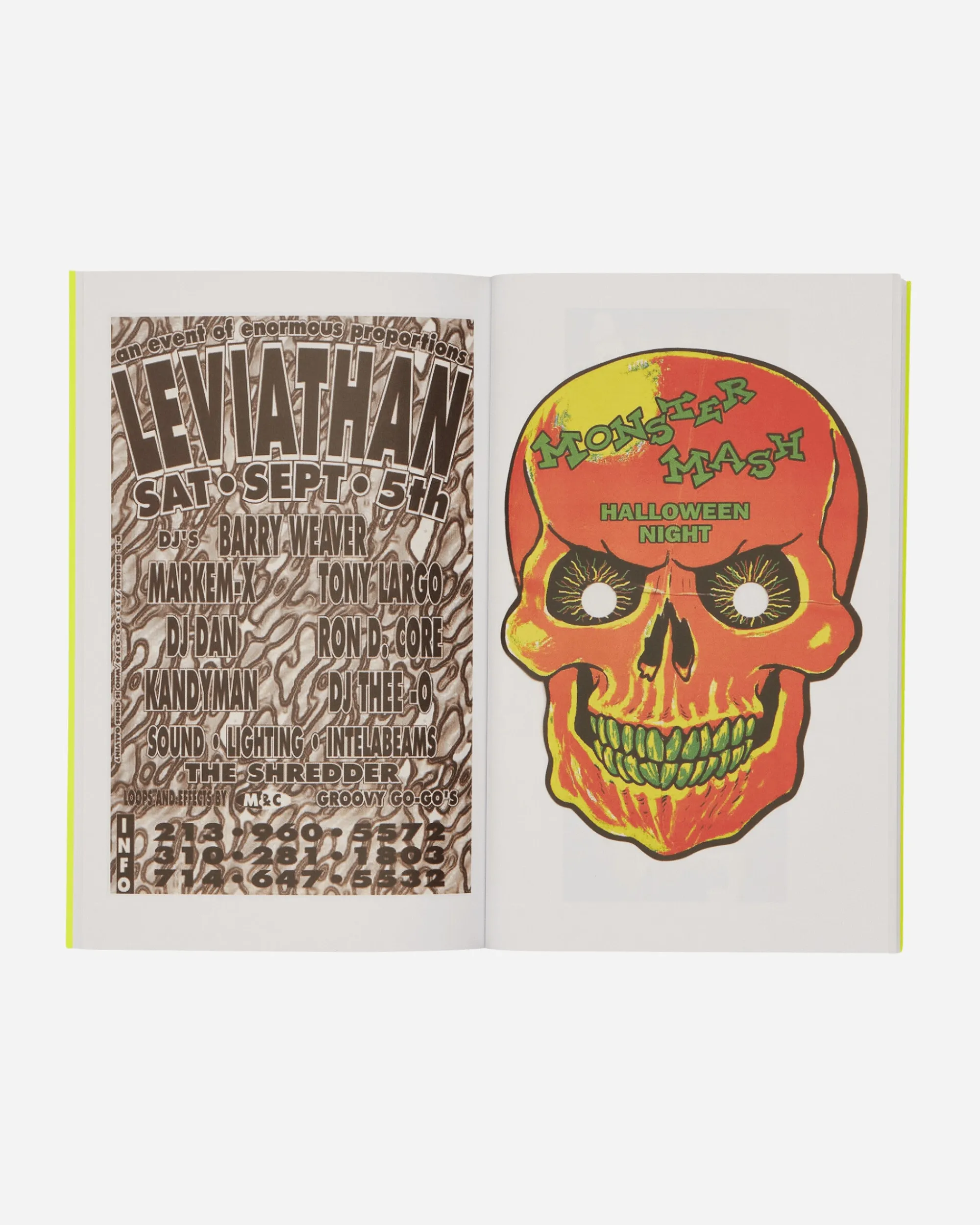 Sprint Magazines Magazines^L.A. Rave Flyers 1991-1994 Zine