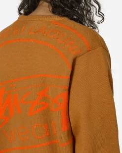Stüssy Knitwear^Laguna Icon Sweater Tan